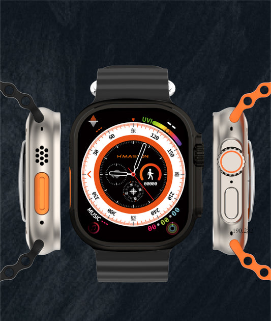 VWAR Hello Watch 4 Plus 4G Android Smart Watch Support SIM WIFI 2.04" AMOLED Screen Ultra 2 49mm HelloWatch 4+