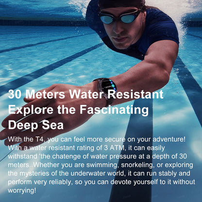 VWAR DT G6 Smart Watch GPS Offline Map, 4GB ROM, 3ATM Waterproof